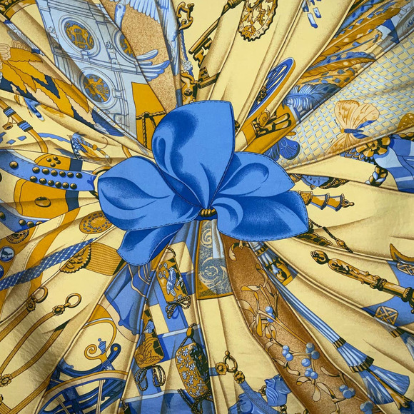 Hermès Hermes Soleil De Soie 100% Silk Scarf 90cm Square - Picture 15 of 16